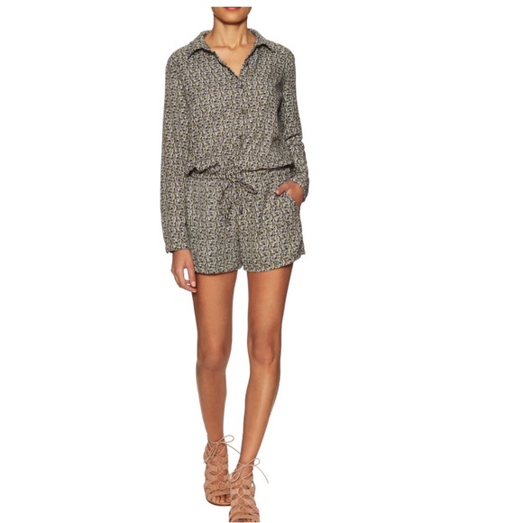 Splendid Pants - Splendid Romper with Zebra print